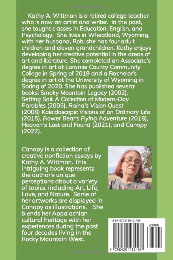 Canopy: A Collection of My Essays on Art, Life, Love, and Nature